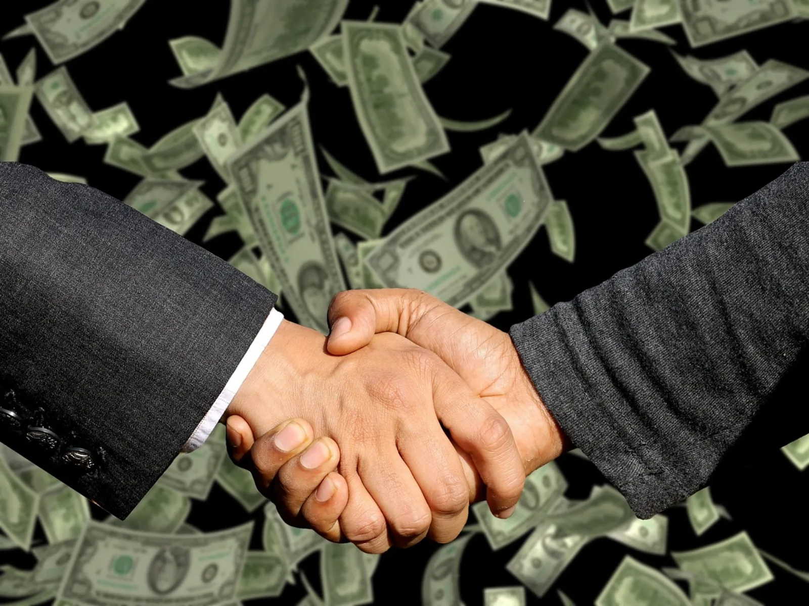 Commercial property handshake